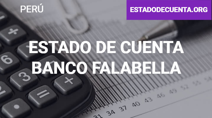 Estado de Cuenta Banco Falabella